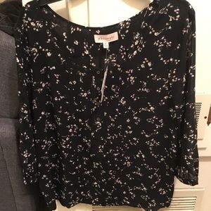 Philosophy 3/4 Sleeve Blouse NWT